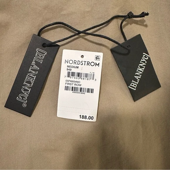 NWOT Blank NYC Denim and Trench Coat Combo - Picture 8 of 11